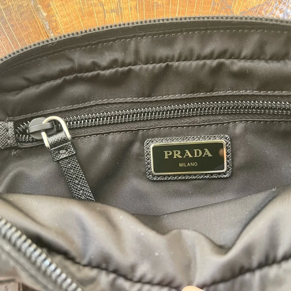 Prada Black Nylon Waist Bag - Picture 3 of 4
